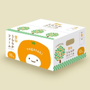 nicotto (green_pear)さんのブランド化の為みかん段ボールのパッケージのデザインへの提案