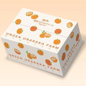 RAMUNE DESIGN STUDIO (ramune33)さんのブランド化の為みかん段ボールのパッケージのデザインへの提案
