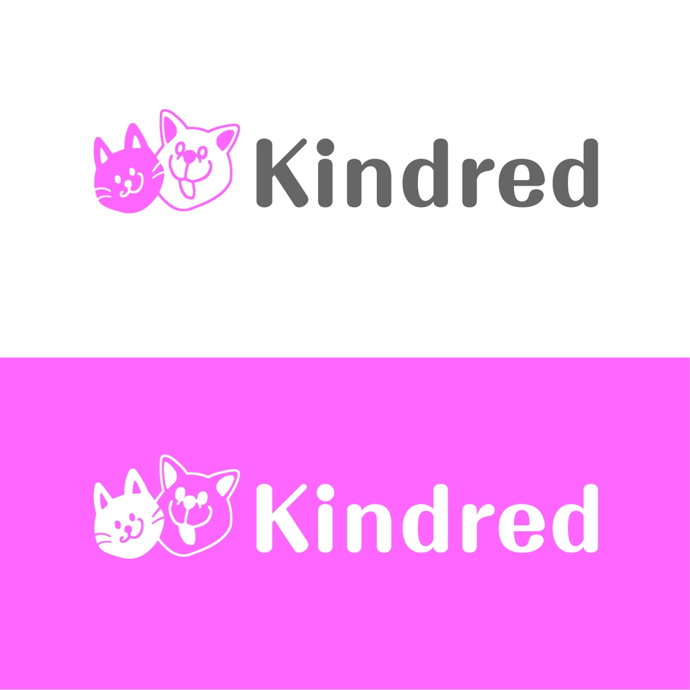 子犬のブリーダー直販サイト「Kindred」のロゴ