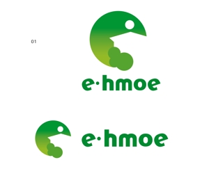 arc design (kanmai)さんの【e.ホーム】又は【e.home】」のロゴ作成への提案