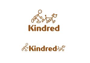 watahiroさんの子犬のブリーダー直販サイト「Kindred」のロゴへの提案