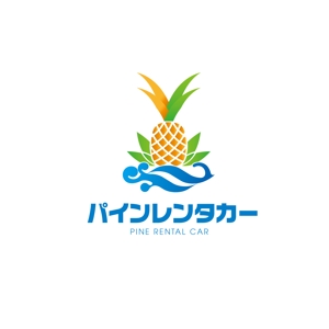 TAD (Sorakichi)さんのリゾートエリアレンタカーサービス「パインレンタカー」のロゴへの提案