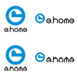 VOICEさんの【e.ホーム】又は【e.home】」のロゴ作成への提案