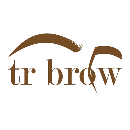 TOP55 (TOP55)さんの眉毛サロン『tr brow』のロゴイラスト募集への提案