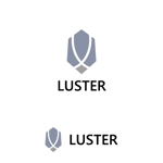 Pokeviju (pokeviju)さんのアパレルブランド「LUSTER」(ラスター)のシンボルマーク付きロゴへの提案