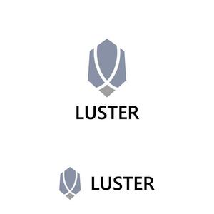 Pokeviju (pokeviju)さんのアパレルブランド「LUSTER」(ラスター)のシンボルマーク付きロゴへの提案