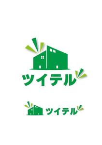 shu0610 (shu0610)さんの不動産賃貸業「株式会社ツイテル」のロゴへの提案
