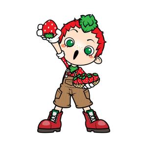 きいろしん (kiirosin)さんのイチゴ農場「ヨッシャァ駒ヶ根」のマスコットキャラクターへの提案