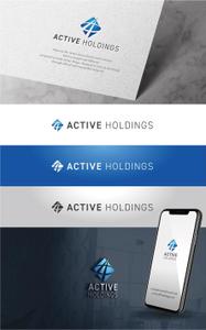 happiness_design (happiness_design)さんの『ACTIVE　HOLDINGS』のロゴ制作への提案