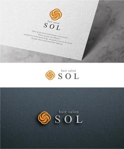 happiness_design (happiness_design)さんの美容室　SOL ロゴへの提案