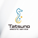 BUTTER GRAPHICS (tsukasa110)さんの株式会社タツノ電設 電気工事会社 タツノオトシゴ への提案