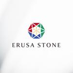 BUTTER GRAPHICS (tsukasa110)さんの貴石、半貴石を使用したアクセサリーやパーツ販売のネットショップ【ERUSA STONE】のロゴへの提案