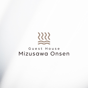 BUTTER GRAPHICS (tsukasa110)さんの長期滞在型ゲストハウス「Guest House Mizusawa Onsen」のロゴへの提案