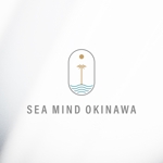 BUTTER GRAPHICS (tsukasa110)さんのマリンスポーツ/富裕層向けの宿泊施設/レンタカー総合サイト「SEA MIND OKINAWA」のロゴへの提案