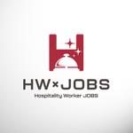 BUTTER GRAPHICS (tsukasa110)さんの人材派遣・人材紹介サイト「HW×JOBS」のロゴへの提案