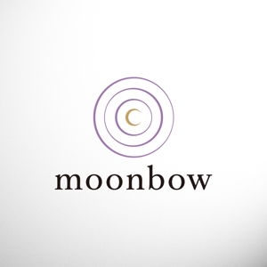 BUTTER GRAPHICS (tsukasa110)さんのスナック　【moonbow】 の　ロゴへの提案