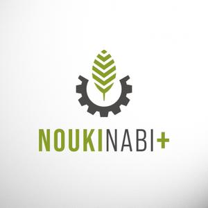BUTTER GRAPHICS (tsukasa110)さんの農業機械　PB商品　【NOUKINABI+】ノウキナビプラスのローマ字表記のロゴ　への提案