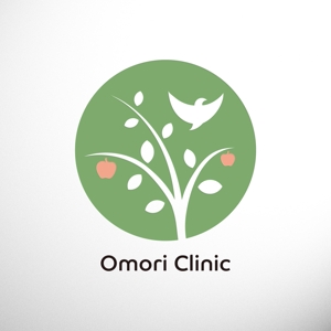 BUTTER GRAPHICS (tsukasa110)さんのクリニック「Omori Clinic」のロゴへの提案