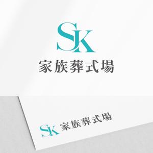 BUTTER GRAPHICS (tsukasa110)さんの葬儀社「SK」「家族葬式場」という文字が入っているロゴへの提案