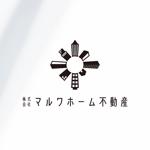 BUTTER GRAPHICS (tsukasa110)さんの注文住宅屋の関連会社「株式会社マルワホーム不動産」のロゴへの提案