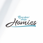 BUTTER GRAPHICS (tsukasa110)さんの床屋さん（理容室）のロゴ提案　Barber shop Homiesへの提案