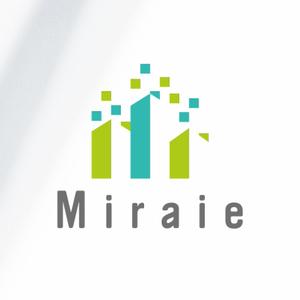 BUTTER GRAPHICS (tsukasa110)さんの不動産売買業者、株式会社ミライエ不動産販売、Miraie、のロゴへの提案