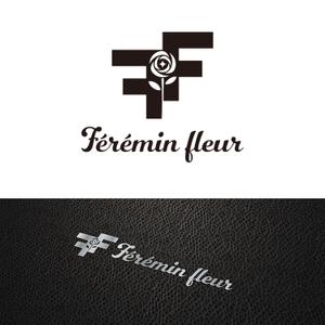 BUTTER GRAPHICS (tsukasa110)さんのアパレルショップサイト「Férémin fleur」のロゴへの提案