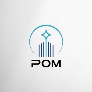 BUTTER GRAPHICS (tsukasa110)さんの不動産会社『POM』のロゴ作成への提案