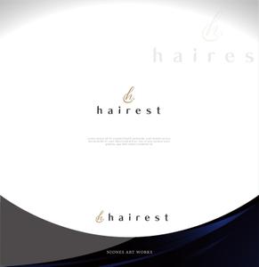 NJONESKYDWS (NJONES)さんの美容室新ブランド【hairest（ヘアレスト）】ロゴデザインへの提案