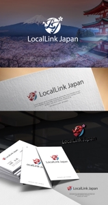NJONESKYDWS (NJONES)さんのインバウンド向け国際交流イベントサービス「LocalLink Japan」のロゴへの提案