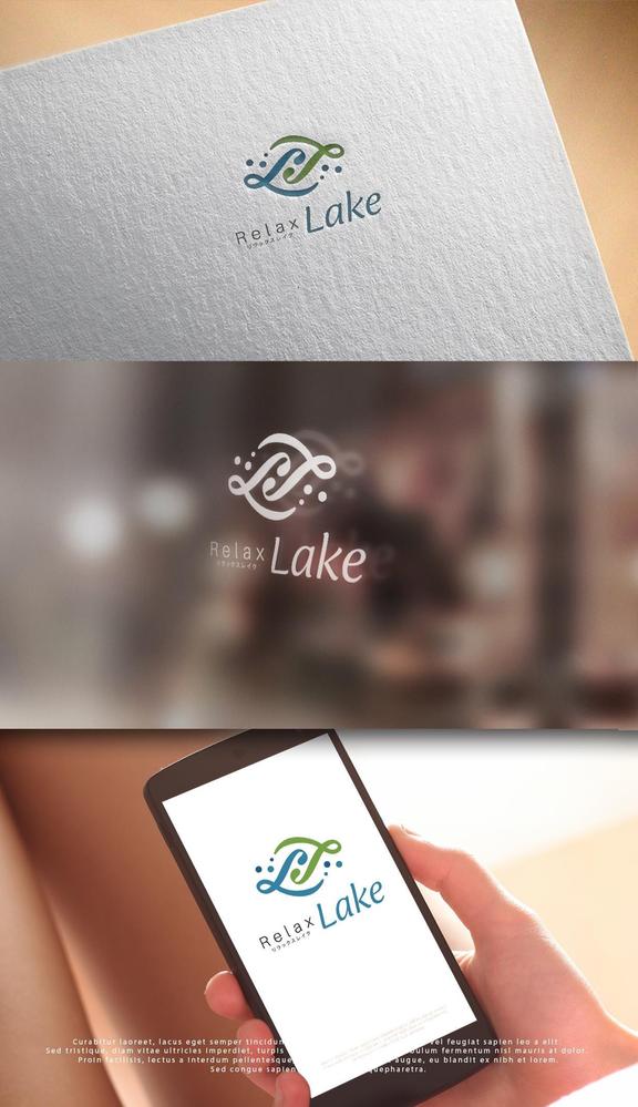 マッサージ店「Relax Lake」のロゴ