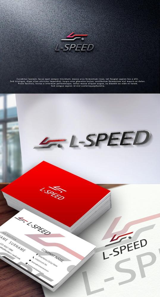 レーシングチーム「L-SPEED」のロゴ