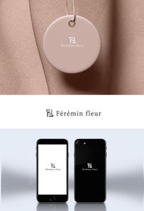 NJONESKYDWS (NJONES)さんのアパレルショップサイト「Férémin fleur」のロゴへの提案