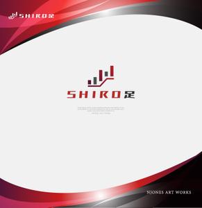 NJONESKYDWS (NJONES)さんの【急募】トレーディングツール「SHIRO足」のロゴ制作のお願いへの提案