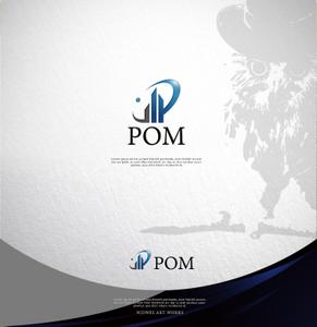 NJONESKYDWS (NJONES)さんの不動産会社『POM』のロゴ作成への提案