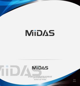 NJONESKYDWS (NJONES)さんのマーケティングサービスサイト「MIDAS」のロゴ製作への提案