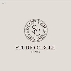 TIHI-TIKI (TIHI-TIKI)さんのピラティススタジオ「STUDIO CIRCLE」のワード＋シンボルロゴへの提案