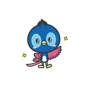 トモドットデザイン (tomo1984)さんの歯科医院のロゴの色調と「サンコウチョウ」に似せたキャラクターへの提案