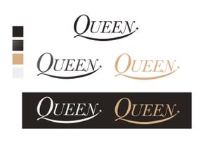 Sum (ssk01x)さんのキャバクラ『QUEEN』のロゴへの提案