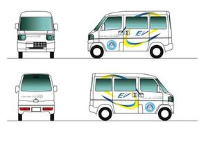 Nanatsu-sora (nanatsu-sora)さんの軽ライトバン（日産クリッパーEV)のデザインを考えてますへの提案