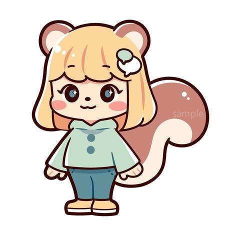 はるのひ (harunohi)さんの✨わいわいカンパニーの動物キャラクター「ちゃっこ」のイラスト?への提案