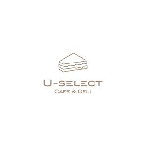 nabe (nabe)さんのカフェ「U-SELECT CAFE & DELI」のロゴとロゴイラストマークへの提案
