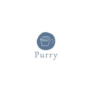 nabe (nabe)さんの夜でも気軽にごはんとスイーツが楽しめるノンアル夜カフェ「Purry」(パリー)の店舗ロゴへの提案