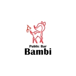 toone design (to_design)さんの飲食店「Public Bar BAMBI」のロゴへの提案