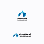 synchlogo（シンクロゴ） (westfield)さんの新規設立した「株式会社One World Technology」の会社ロゴ作成依頼への提案