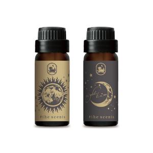 SI-design (lanpee)さんの【アロマオイルラベル2種類】「月」をテーマとしたラベルと、「太陽」をテーマとしたラベル　大募集‼‼への提案
