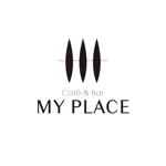 calimbo goto (calimbo)さんの新規オープン　カフェ＆バー　　「Café＆Bar　MY PLACE 」　　のロゴへの提案