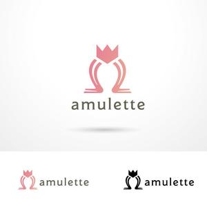 O-tani (sorachienakayoshi)さんの中古ブランド品ショップサイト『amulette』のロゴへの提案