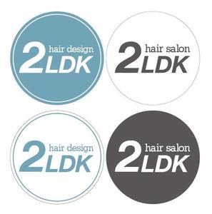 aki (aki_000)さんの美容室「2LDK」のロゴへの提案