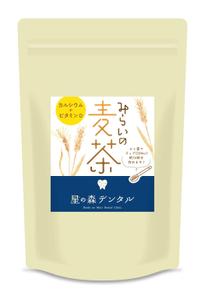 blue island (blueisland)さんの「歯医者さんが作った粉末麦茶」のパッケージデザイン募集への提案